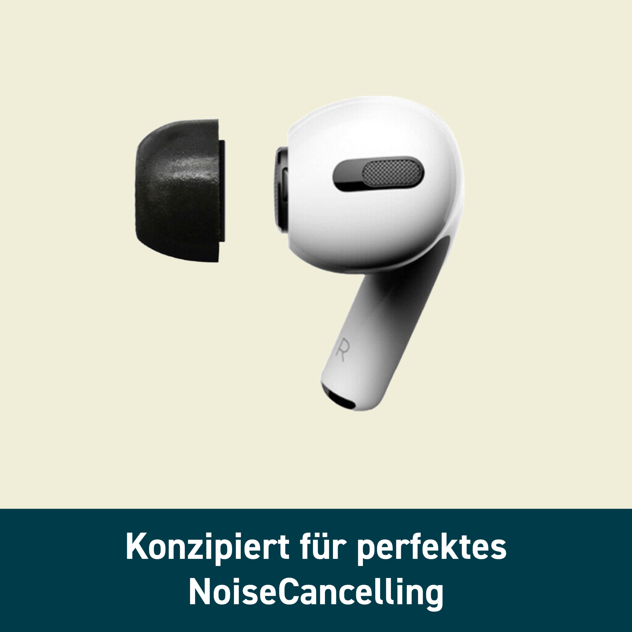 MemoryFoam-Gummiaufsätze für AirPods Pro